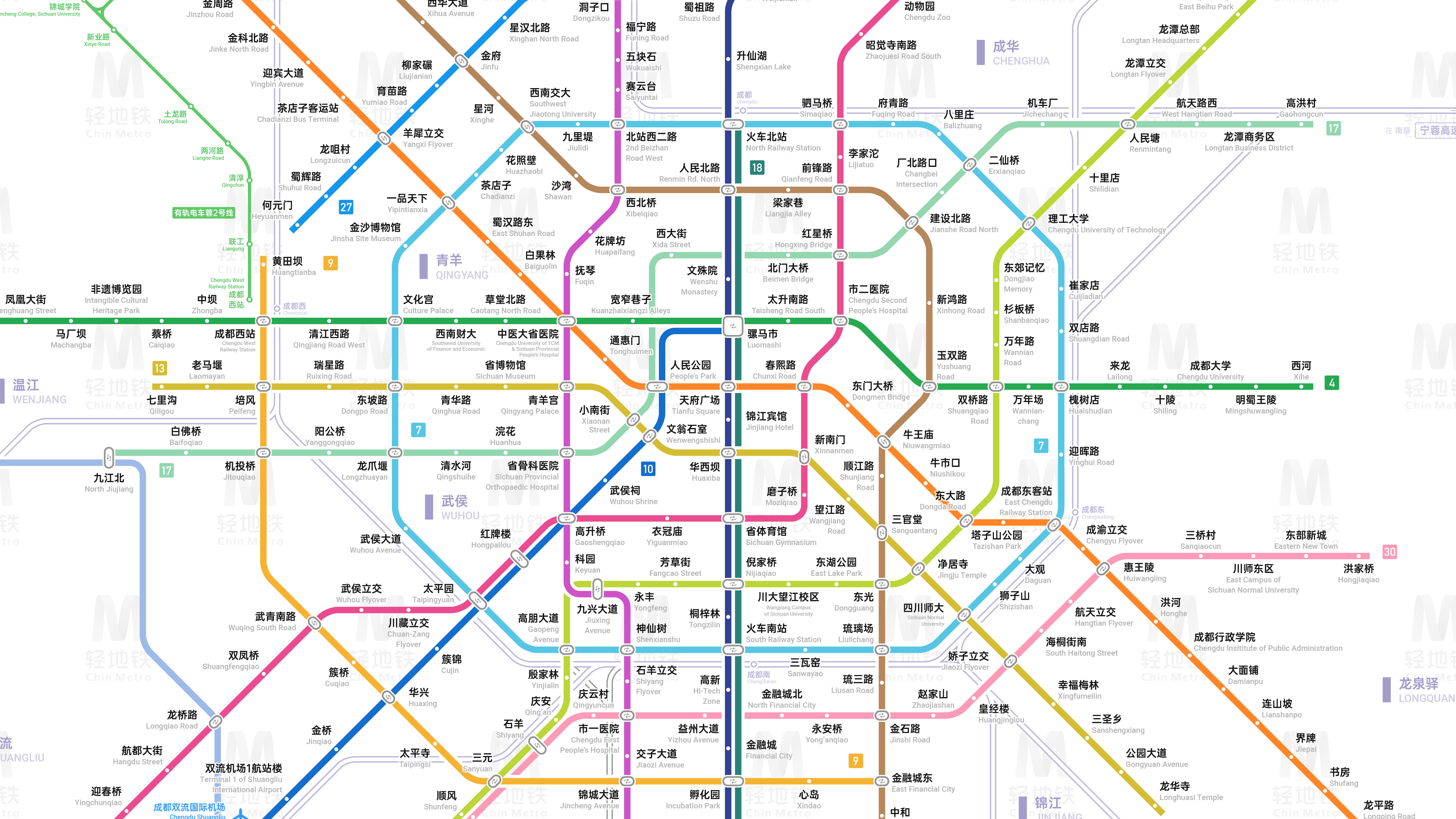 成都未来交通展望，地铁最新规划图揭秘