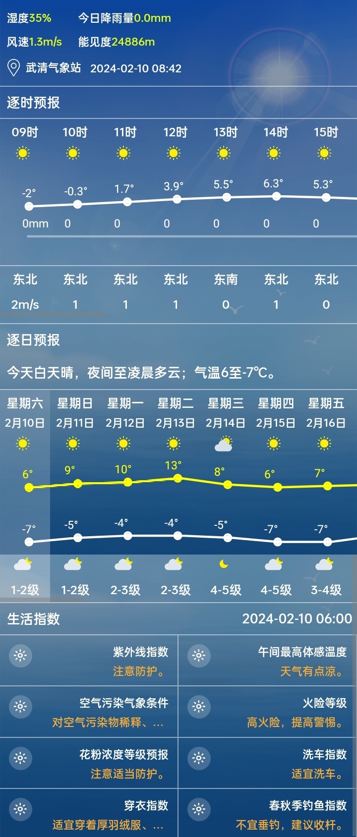 雄日村最新天气预报通知