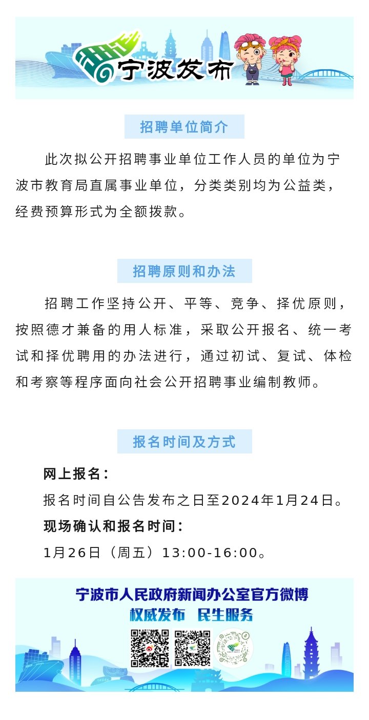 宁波市档案局最新招聘启事概览